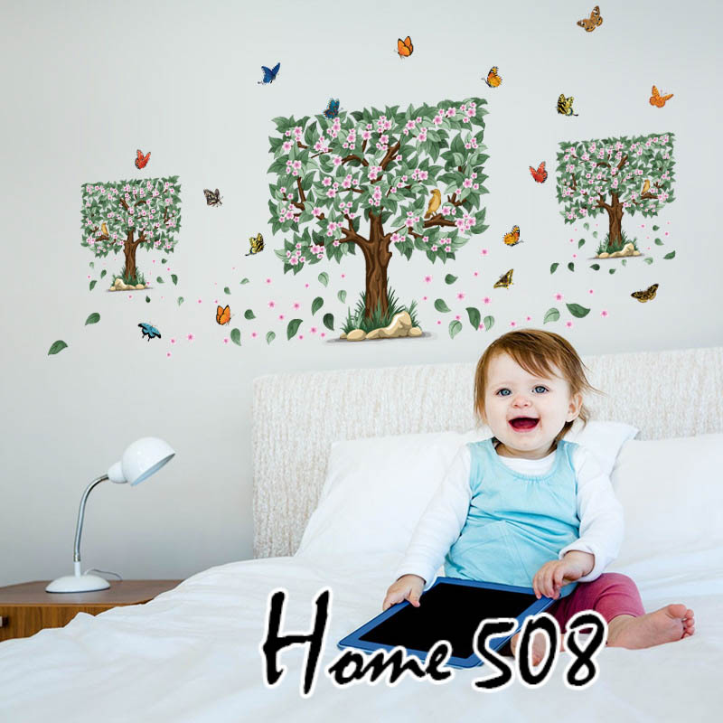 สติ๊กเกอร์ ต้นไม้