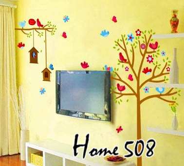 สติ๊กเกอร์ ต้นไม้