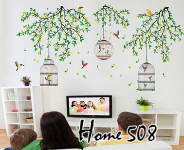 สติ๊กเกอร์ ต้นไม้