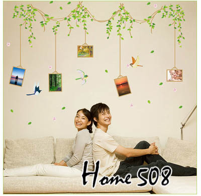 สติ๊กเกอร์ ต้นไม้