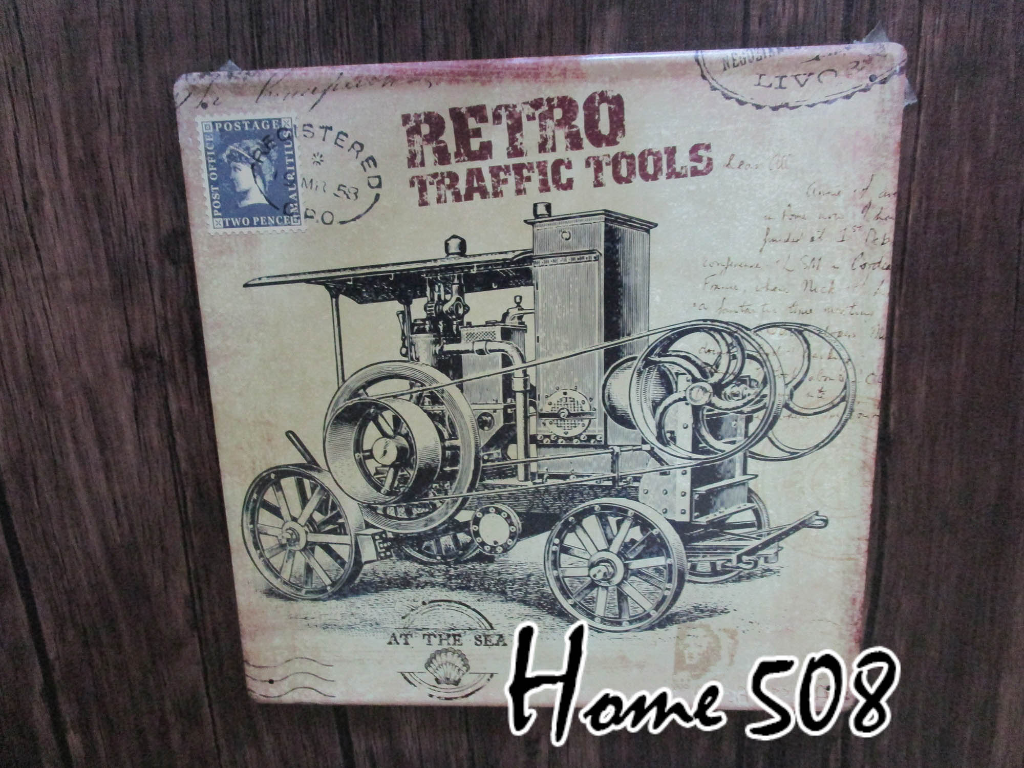 แผ่นเหล็ก วินเทจ