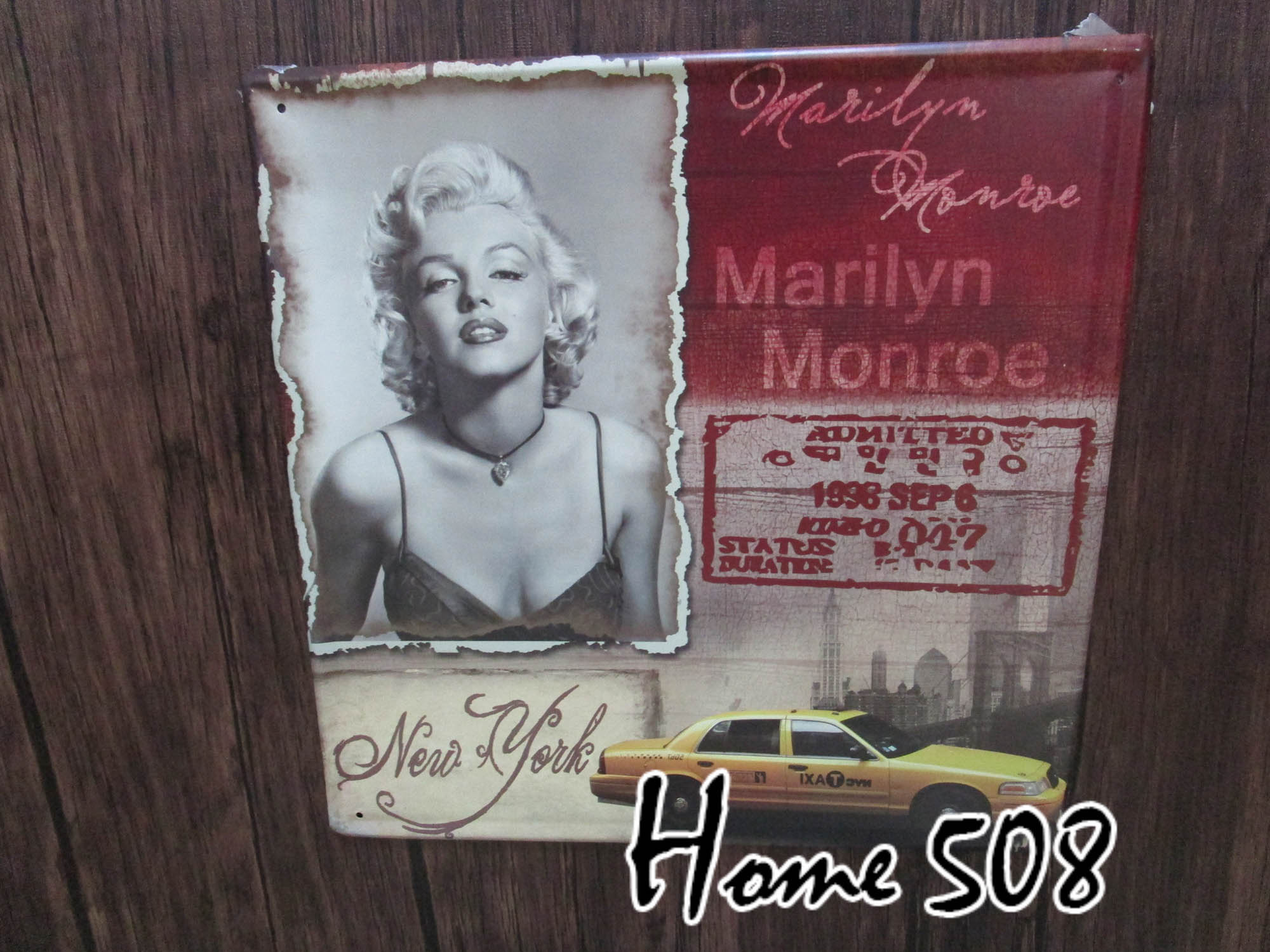 แผ่นเหล็ก วินเทจ