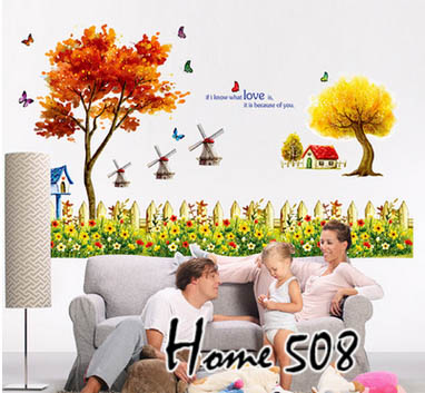 สติ๊กเกอร์ ต้นไม้