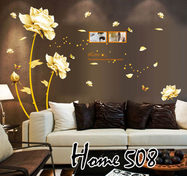 สติ๊กเกอร์ ดอกไม้