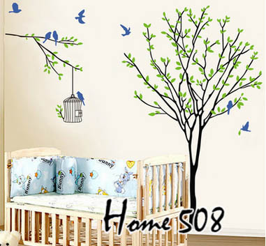 สติ๊กเกอร์ ต้นไม้