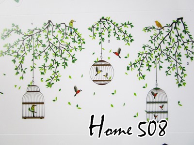 สติ๊กเกอร์ ต้นไม้