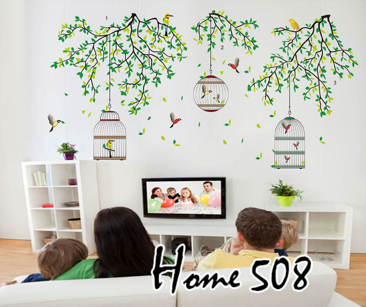 สติ๊กเกอร์ ต้นไม้