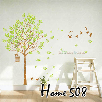 สติ๊กเกอร์ ต้นไม้